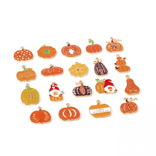 Thanksgiving Accessories Pumpkin Diy Ornament Keychain