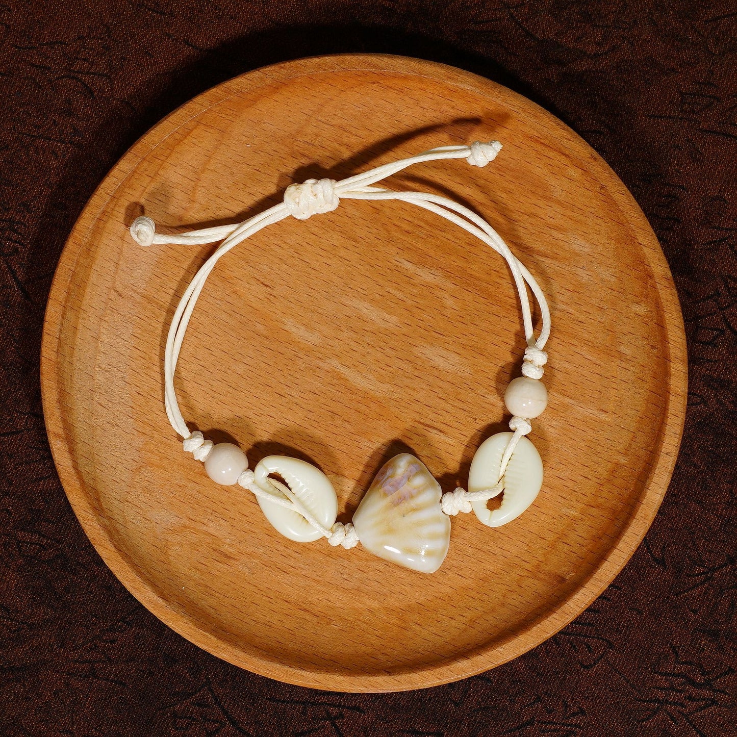 Women's All-match Artistic Marine Shell Carrying Strap