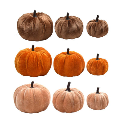 Thanksgiving Halloween Autumn Colorful Fabric Pumpkin Suit
