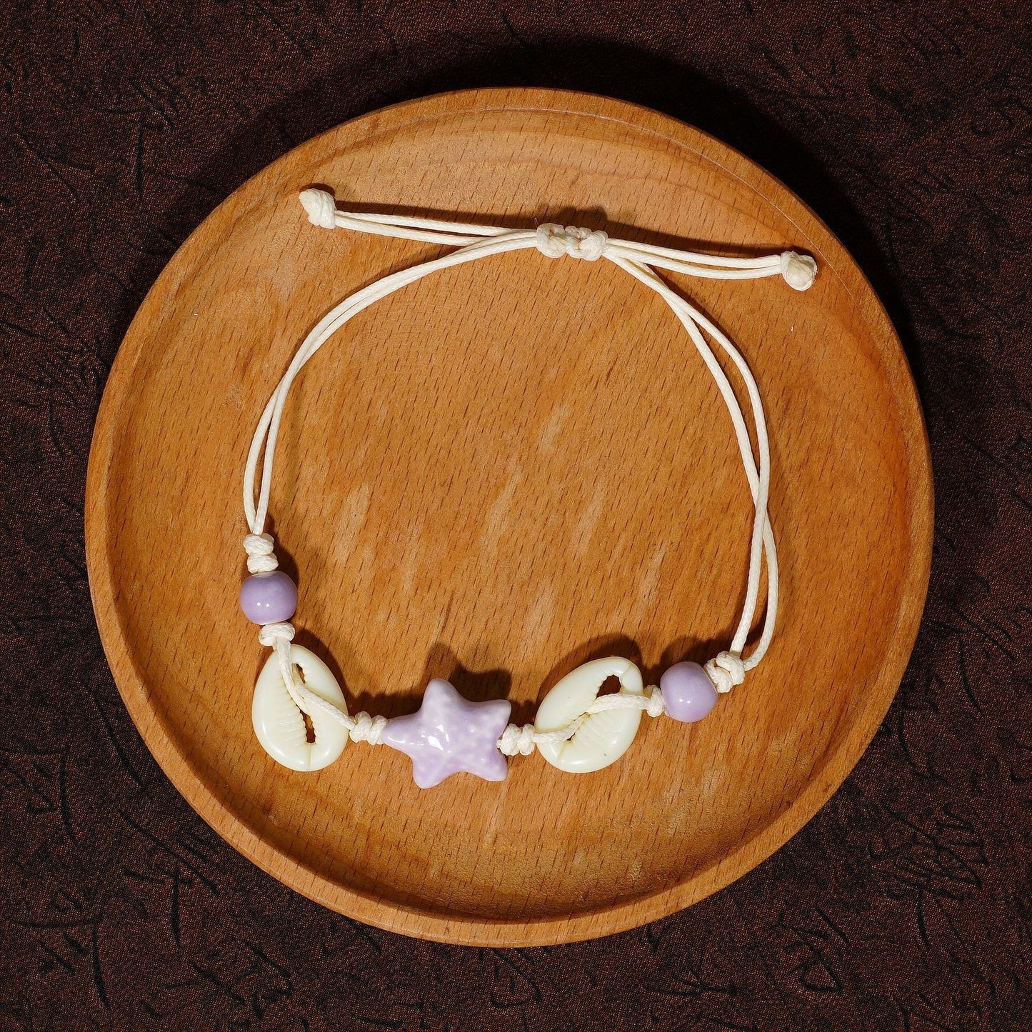 Women's All-match Artistic Marine Shell Carrying Strap