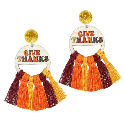 Eardrops Turkey Pumpkin Dinner Thanksgiving Party