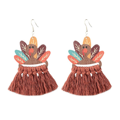 Eardrops Turkey Pumpkin Dinner Thanksgiving Party