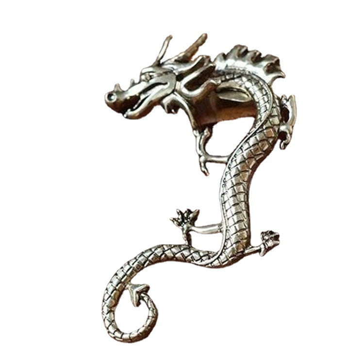 Women's European And American Retro Punk Wind Dragon Ear Clip
