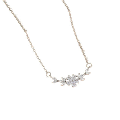 Original Design Copper Hand Inlaid Horse Eye Flower Pendant Choker