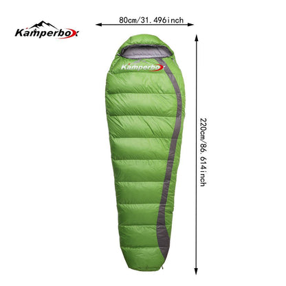 US Local Kamperbox Ultra Light Down Sleeping Bag Winter Sleeping Bag Camping Lightweight