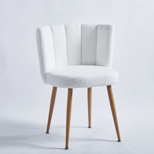 US Local Modern White Dining Chair 2-piece Set