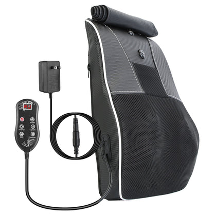 US Local 1Pc Back Massager With Heat 3D Kneading Massage Pillow Shiatsu Full Body Massager For Back Neck Waist Arm Abdomen Calf