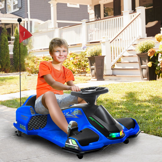 US Local 12V Electric Drifting Go Kart w/ Slow Start