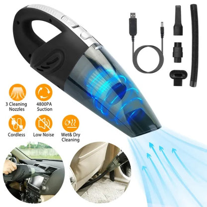 US Local Car Cordless Rechargeable Handheld Vacuum Cleaner
