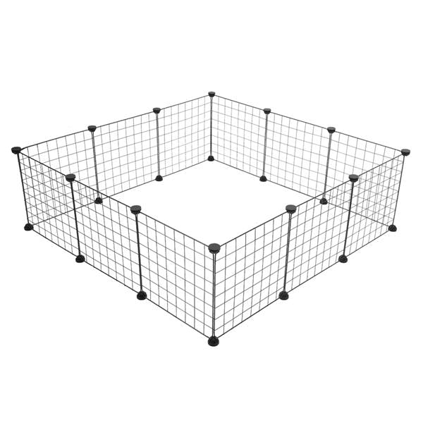 US Local 12 Pieces Of Iron Mesh Material Fence