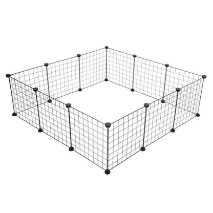 US Local 12 Pieces Of Iron Mesh Material Fence