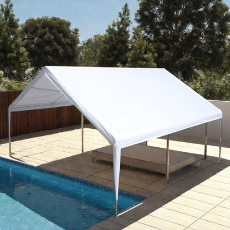 US Local 20x20 Feet Party Tent Heavy Duty Marquee Canopy Outdoor Wedding Tent Carport Events Shelter Tent For Parties BBQ With Storgae Carry Bags