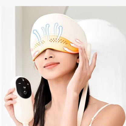 US Local Creative Sleep Aid Head Eye Massager Heating Pain Relief Relaxing Apparatusma Massage At Home