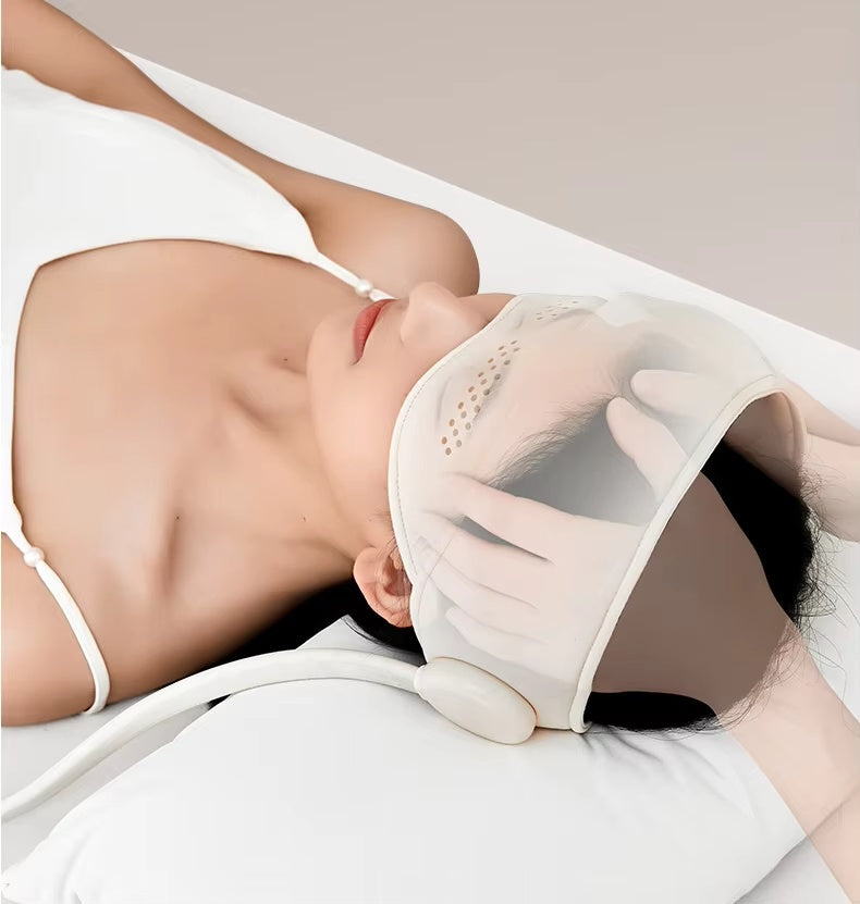 US Local Creative Sleep Aid Head Eye Massager Heating Pain Relief Relaxing Apparatusma Massage At Home