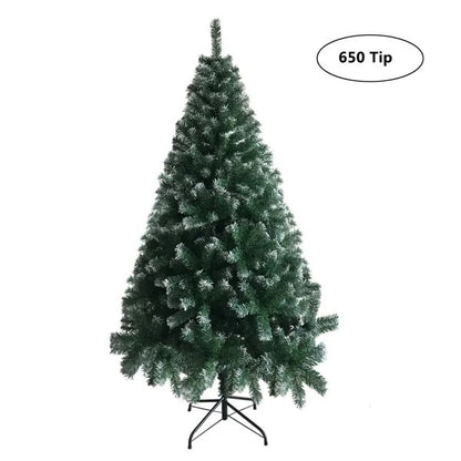 US Local 6FT Iron Leg White PVC 812 Branches Christmas Tree