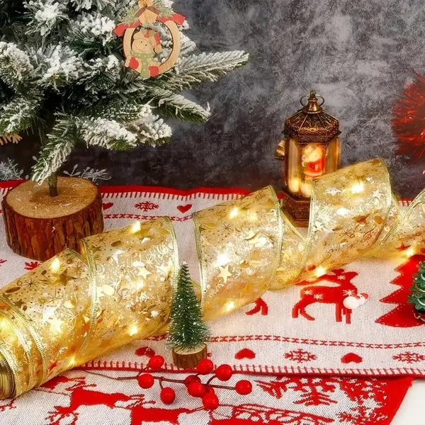 US Local A Christmas Tree With 32 Feet Of Ribbon