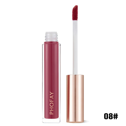 US Local PHOFAY Non-Sticky Lip Gloss