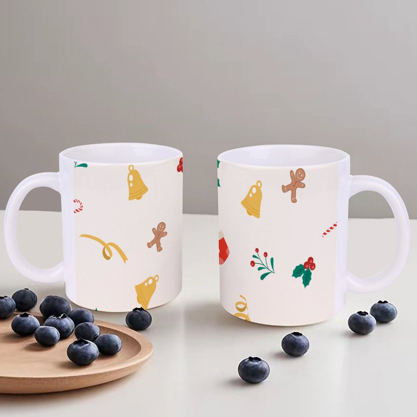 POD US Local White mug with full print, Christmas 0016