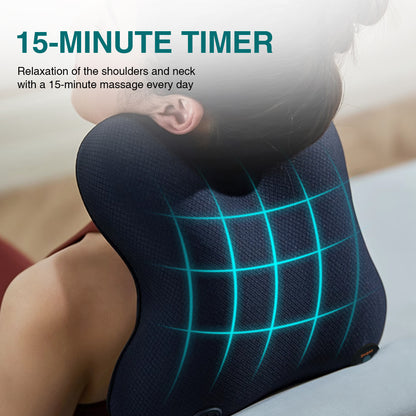US Local Neck And Back Deep Acupressure Massager Full Body Massage Pillow Ideal Gift
