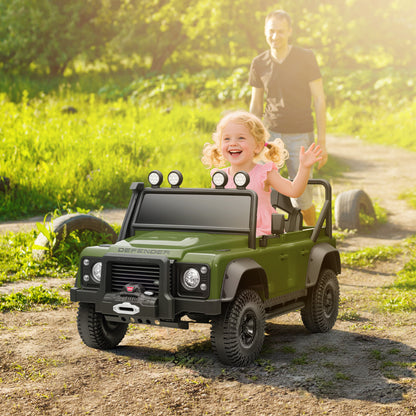 US Local Land Rover Licensed Electric Car for Kids with Remote Control