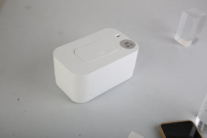 US Local 1Pc Baby Wipe Warmer With 3 Temperature Settings Type C Powered Baby Wet Wipes Dispenser With Night Light Large Capacity Diaper Wipe Warmer For Baby