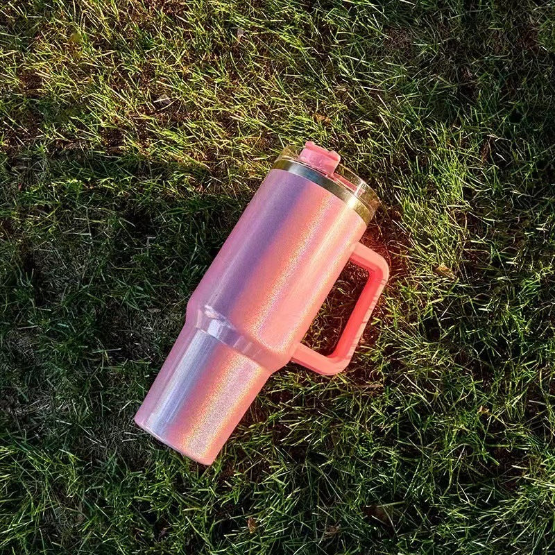 USA Local Large Capacity Double-layer Stainless Steel Vacuum Insulation Cup
