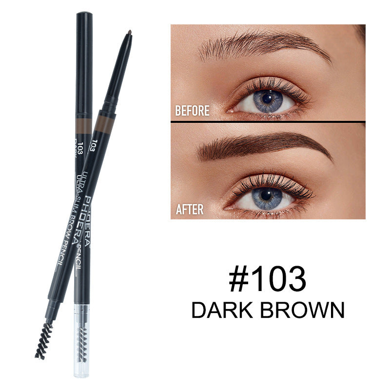 USA Local PHOERA New 5 Color Thin Eyebrow Pencil