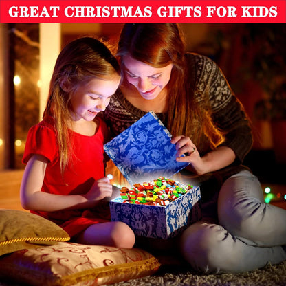 US Local 150 Pcs Christmas Cute Small Animal Erasers Bulk, Mini Erasers, Desk Pets, Christmas Pencil Erasers, Socks Santa Snowflakes Gift Filling Homework School Classroom Rewards Prizes Clearance