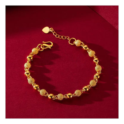 Solid Light Sand Beads All-match Bracelet Women