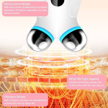 US Local Anti Aging And Wrinkles Microcurrent Facial Device, Boost Skin Care Absorption