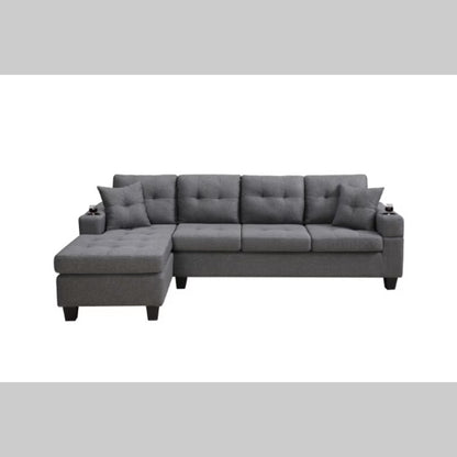 US Local Fabric Sectional Sofa