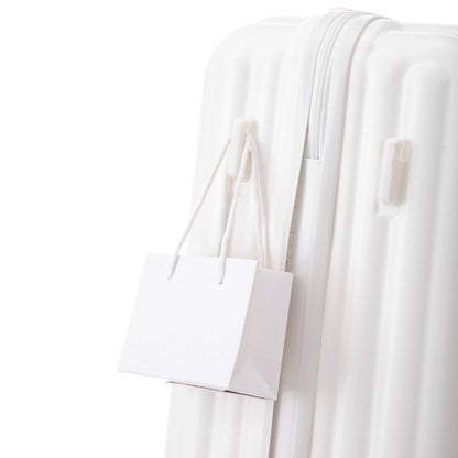 US Local ABS Spinner Wheel Luggage  Carry On Suitcase  With Cup Holder  USB Port  Phone Holder 20  24   28