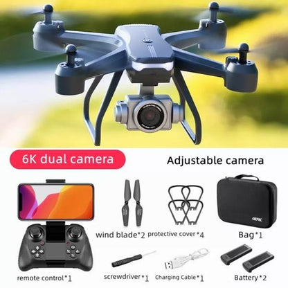 US Local 4DRC V14 Professional Drone 6K High-definition Dual Camera Wifi FPV Portable RC Quadcopter 2 Batteries, Logistics Randomly Sent By UPS And USPS.