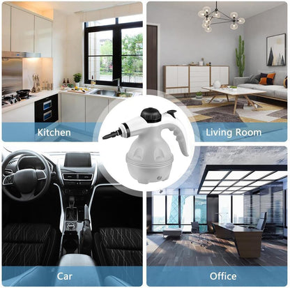 US Local Grenade Steam Cleaner, Pressurized Handheld Cleaner For Household Use, Equipped With 12 Accessories, For Multiple Surfaces And A Powerful Home Steam Machine For Cleaning In Various Scenarios.