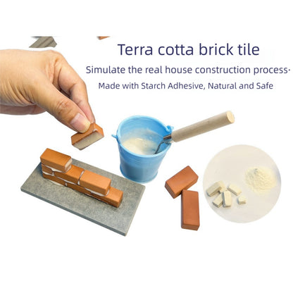 US Local Children's Puzzle Toy Snow House Holiday Gift Box