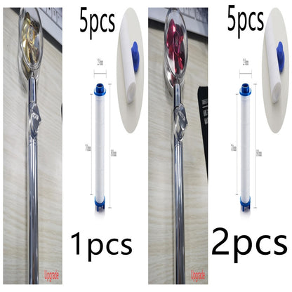 Turbo Propeller Shower Head Water Saving High Preassure Flow 360 Degrees With Fan Extension Showerhead Rainfall With Holder