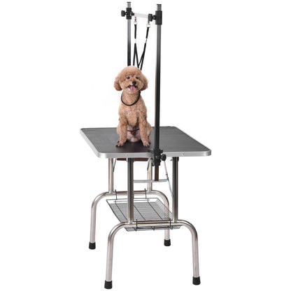 US Local Portable Professional Dog Pet Grooming Table Adjustable Heavy Duty