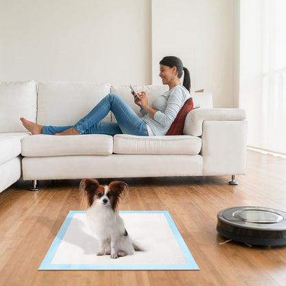 US Local 50Pcs Per Set Dog Training Pads Puppy Pee Pads Cat Wee Mats Potty-Train 24in X 18in M