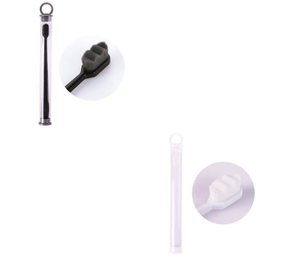 US Local Ultra-fine Toothbrush Super Soft Bristle Deep Cleaning Brush Portable For Oral Care Tools Teeth Care Oral Cleaning Travel