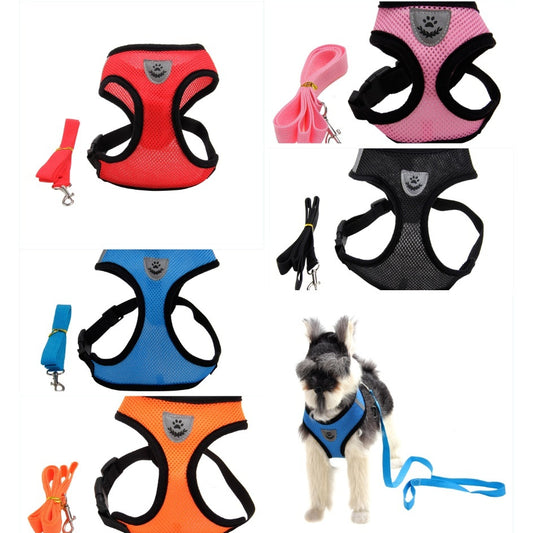 US Local Fashionable High-end Multi-color Dog Harness