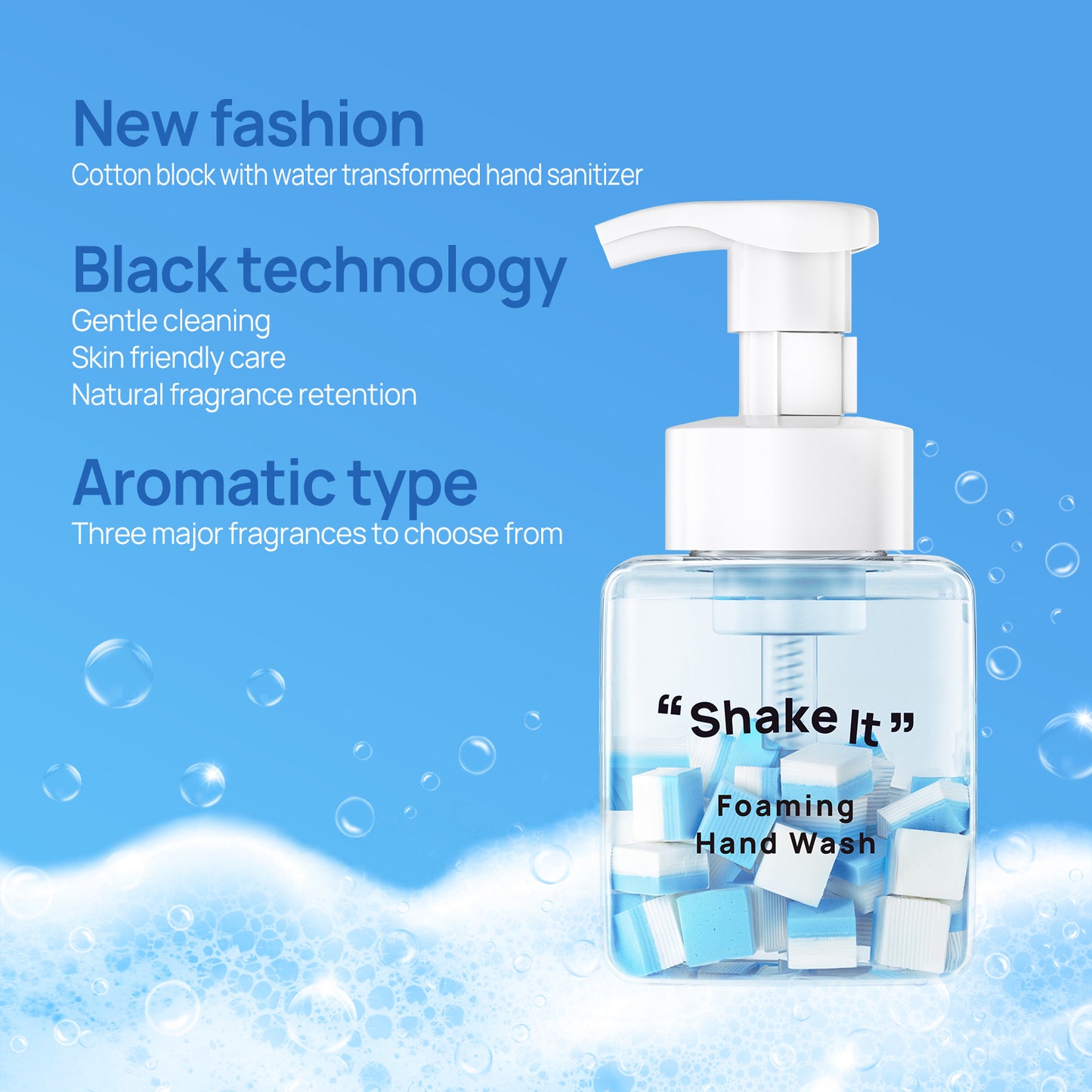 US Local DIY Shake Foam Hand Sanitizer