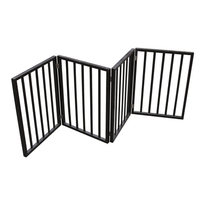 US Local Pet Gate - Dog Gate For Doorways,Stairs Or House-standing, Folding