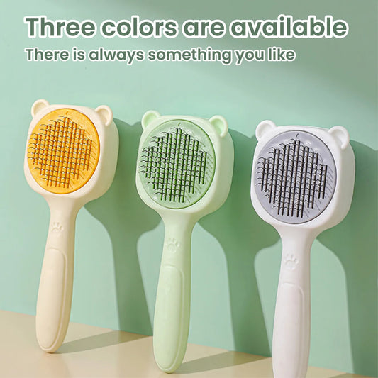 US Local Pet Spray Comb, One-key Spray, Deep Hair Removal, Multi-functional Care, One Comb For Multiple Purposes, Suitable For A Variety Of Pets