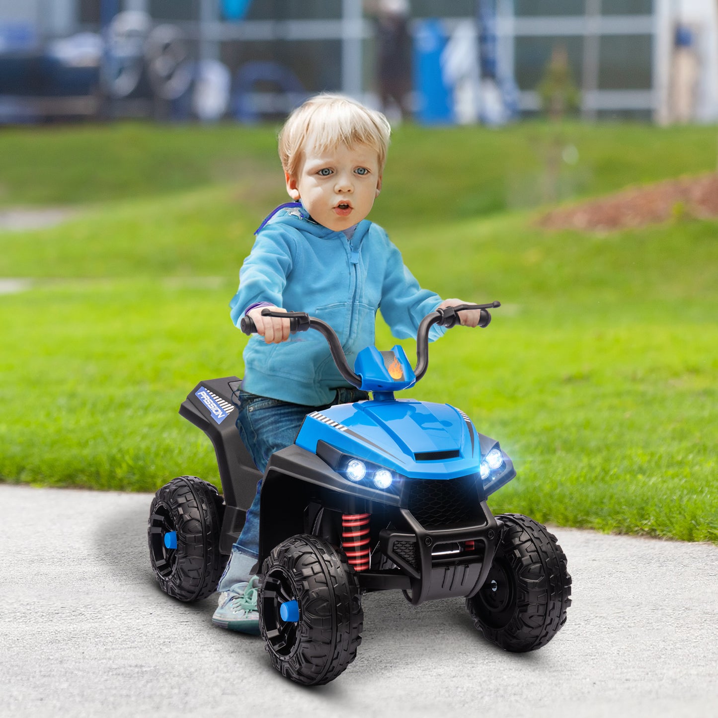 US Local 12V Kids ATV with Spring Suspension