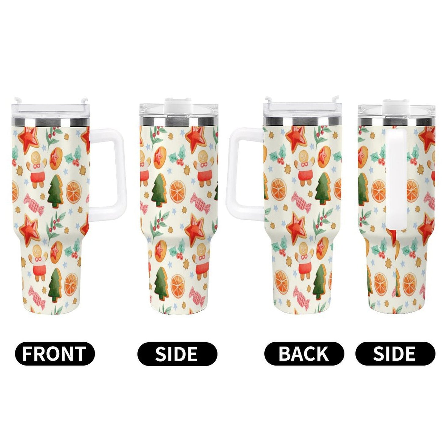 PHDT00176 POD US Local Tumbler 40 oz Large Capacity Car Cup Christmas