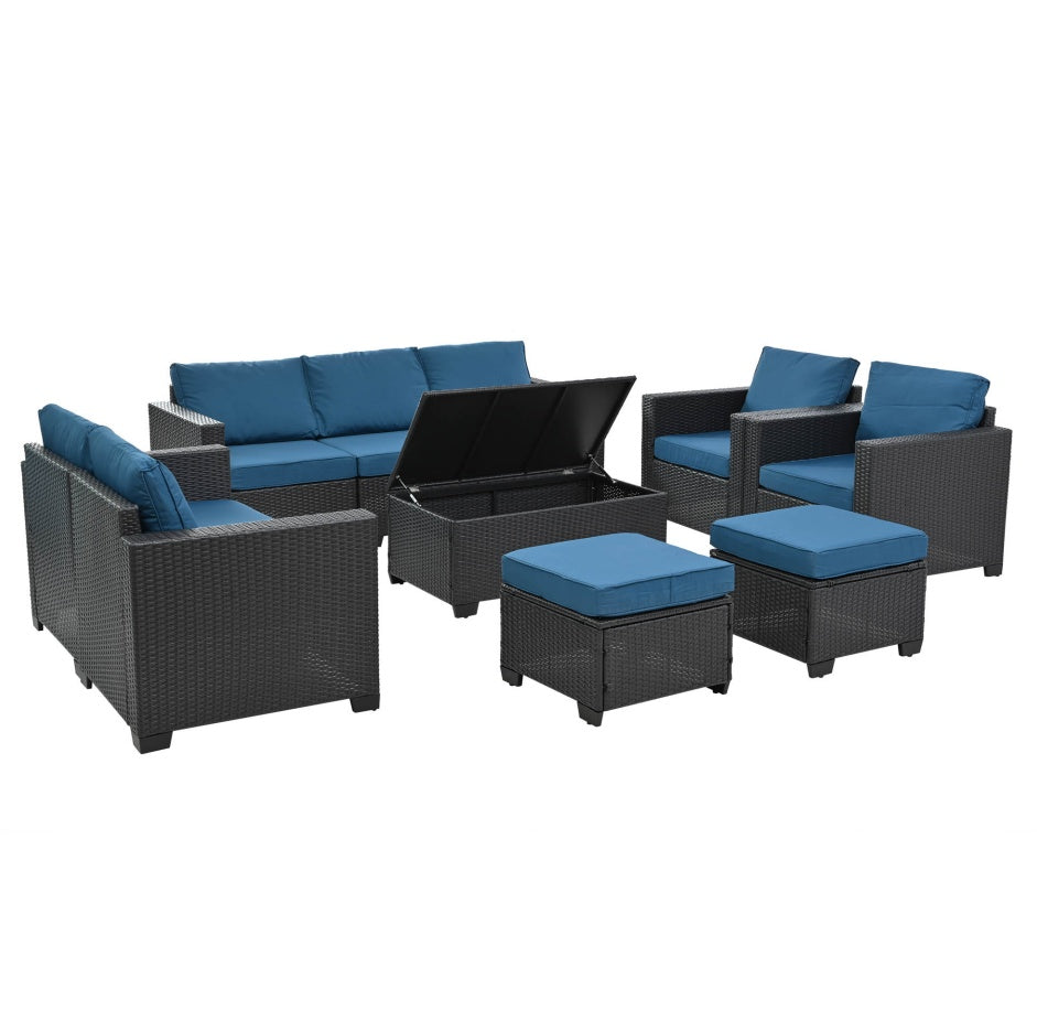 US Local 10 Piece Patio Furniture Set