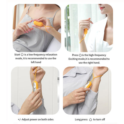 US Local Sleep Aid Hand-held Micro-current Intelligent Relieve Anxiety Depression Fast Sleep Instrument Sleeper Therapy Insomnia Device