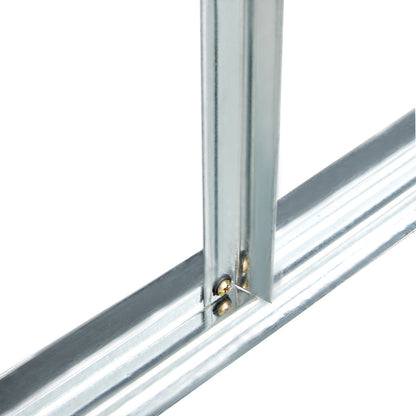 US Local Metal Firewood Storage Shed