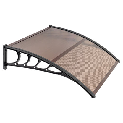 US Local Brown Board Black Bracket Canopy100X96cm