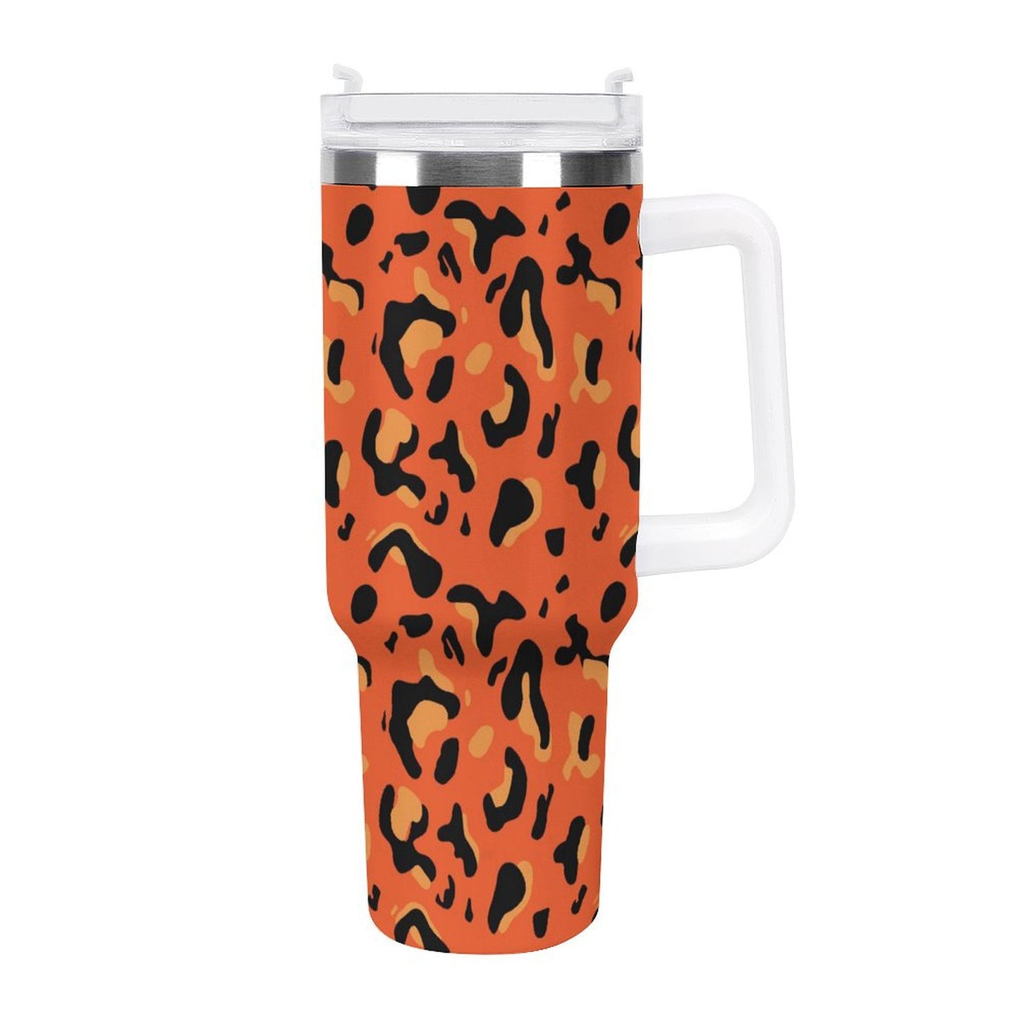 PHDT00401 POD US Local Tumbler 40 oz Large Capacity Car Cup Leopard